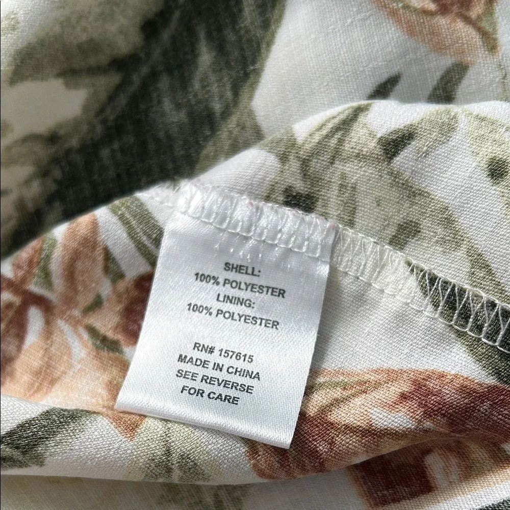 Joie Floral Green and Pink Maxi Dress - Picture 8 of 8